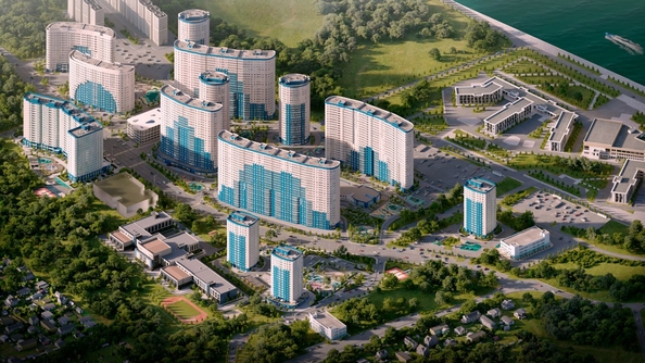 
  Продается 1-комн. квартира 35.7 м², в ЖК Фонтаны, литер 21. Фото 2.