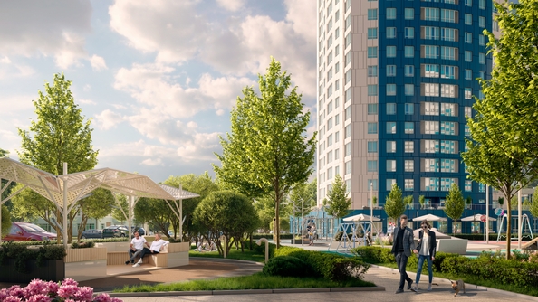 
  Продается 1-комн. квартира 35.7 м², в ЖК Фонтаны, литер 21. Фото 4.