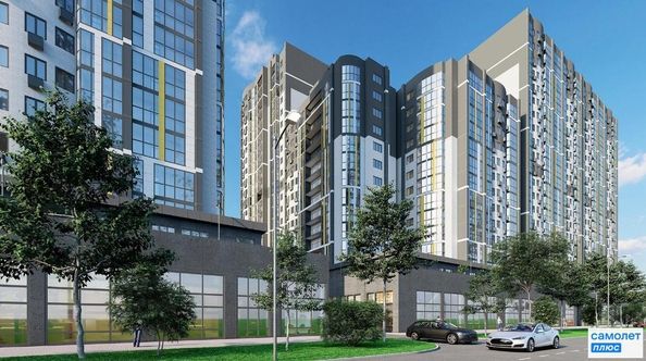 
  Продается 1-комн. квартира 57.58 м², в ЖК Режиссёр, литера 3. Фото 1.