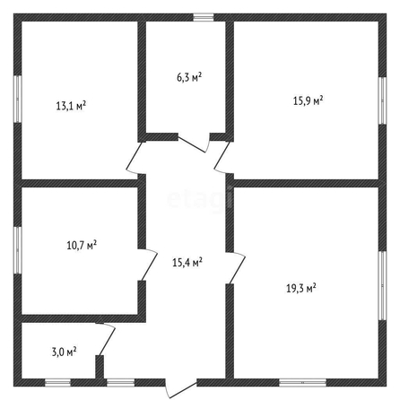 
  Продается дом 83.7 м². Фото 1.
