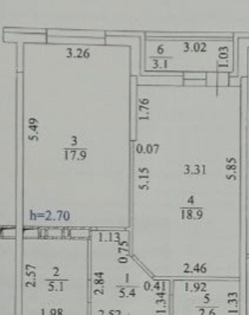 
  Продается 1-комн. квартира 49 м². Фото 16.