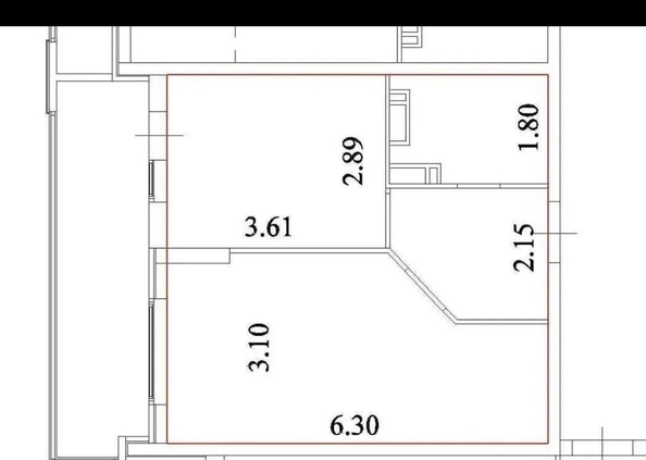 
  Продается 1-комн. квартира 46 м². Фото 12.