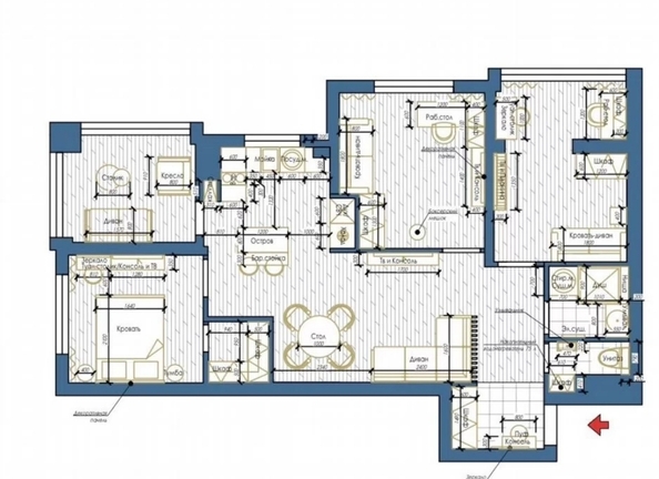 
  Продается 3-комн. квартира 82 м², в МКР Любимово, 2 квартал литер 2. Фото 20.