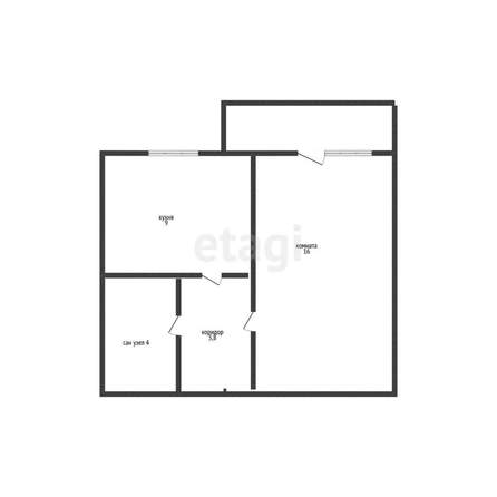 
  Продается 1-комн. квартира 32.3 м². Фото 10.