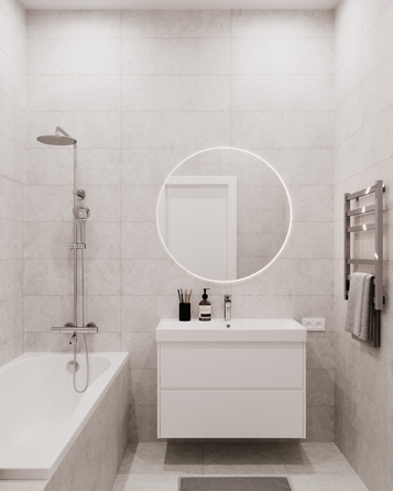 
  Продается 3-комн. квартира 73.36 м², в ЖК Теплые края, литер 2. Фото 11.