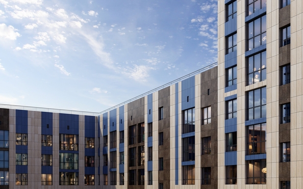
  Продается 2-комн. квартира 59.2 м², в ЖК Архитектор, литера 4.1. Фото 2.