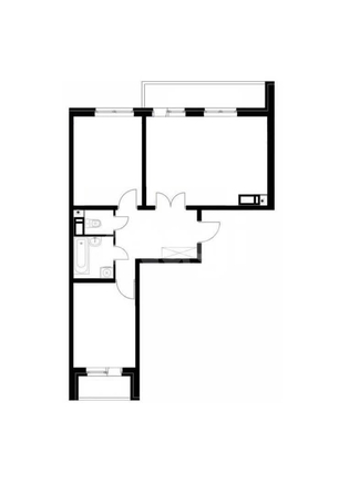 
  Продается 2-комн. квартира 53.3 м². Фото 1.