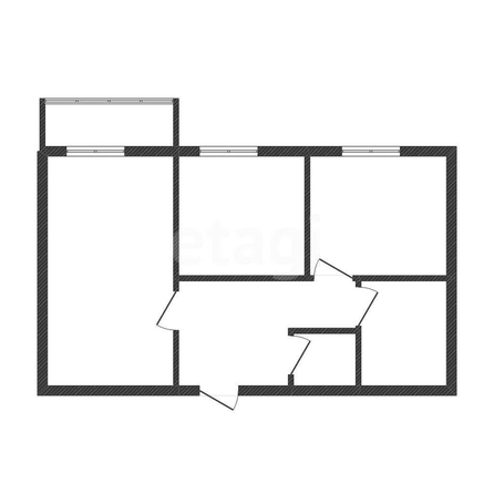 
  Продается 2-комн. квартира 55.8 м². Фото 1.