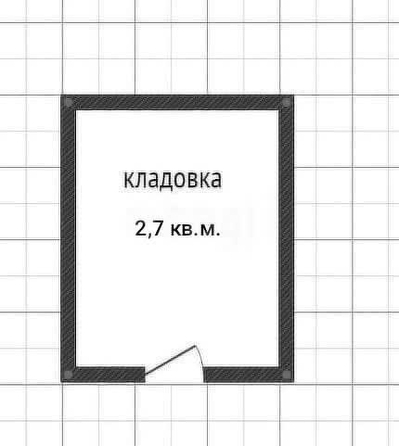 
  Продается производственное помещение 2.7 м², в ЖК Отражение, 1 очередь литера 1. Фото 1.