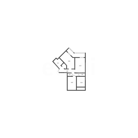 
  Продается 3-комн. квартира 88.2 м², в ЖК Сограт, литера 9. Фото 1.