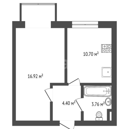 
  Продается 1-комн. квартира 36.5 м². Фото 1.