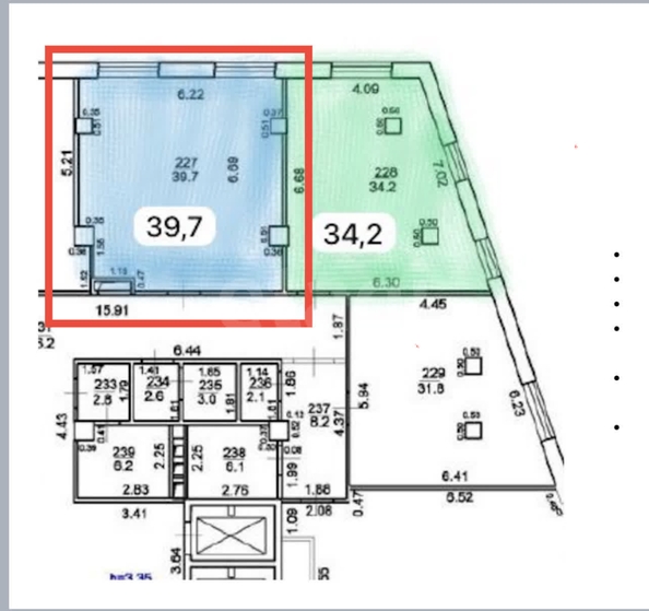 
  Продается офис 39.7 м². Фото 11.