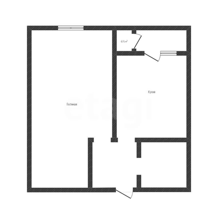 
  Продается 1-комн. квартира 43.5 м², в ЖК Сердце. Фото 1.