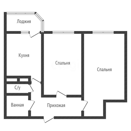 
  Продается 2-комн. квартира 47.7 м². Фото 1.