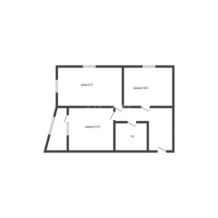 
  Продается 2-комн. квартира 54.5 м². Фото 1.