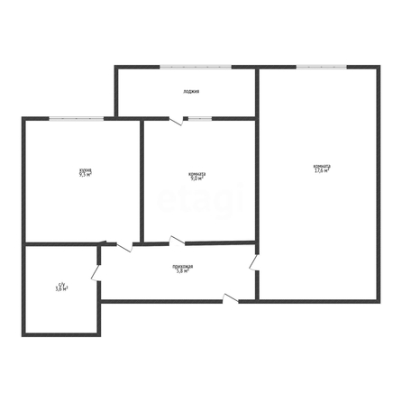 
  Продается 2-комн. квартира 45.6 м², в ЖК Клубный квартал Европа 6, литера 6. Фото 1.