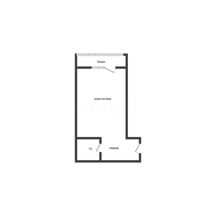 
  Продается студия 19.7 м², в ЖК Клубный квартал Европа 6, литера 7. Фото 1.