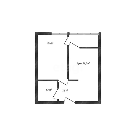 
  Продается 1-комн. квартира 37 м², в ЖК Самолет, литера 28. Фото 2.