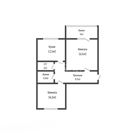 
  Продается 2-комн. квартира 65 м². Фото 1.