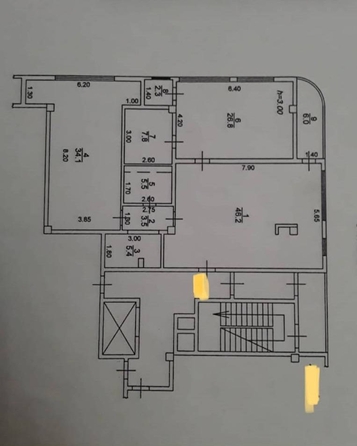 
   Продам 3-комнатную, 138 м², Туапсинская ул, 9/2

. Фото 8.