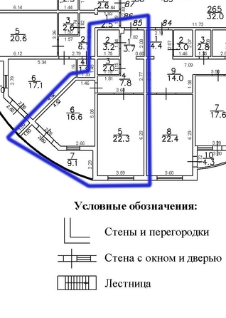 
   Продам 1-комнатную, 64.7 м², 295 Стрелковой Дивизии ул, 17

. Фото 6.