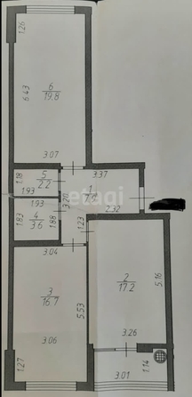 
   Продам 2-комнатную, 70.4 м², Гражданская ул, 1/2

. Фото 11.