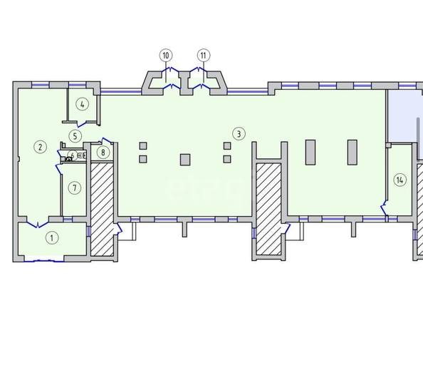 
  Продается торговая площадь, 355 м², Маршала Жукова ул, д. 42
. Фото 2.