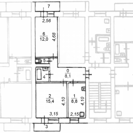 
  Продается 2-комн. квартира 48.1 м². Фото 19.