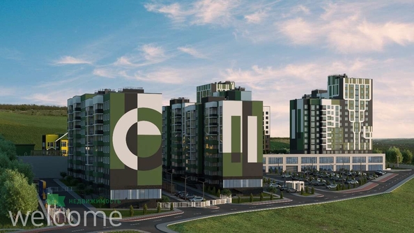 
  Продается 2-комн. квартира, 72.3 м², ЖК Долина Кислорода О2, дом 1
. Фото 1.