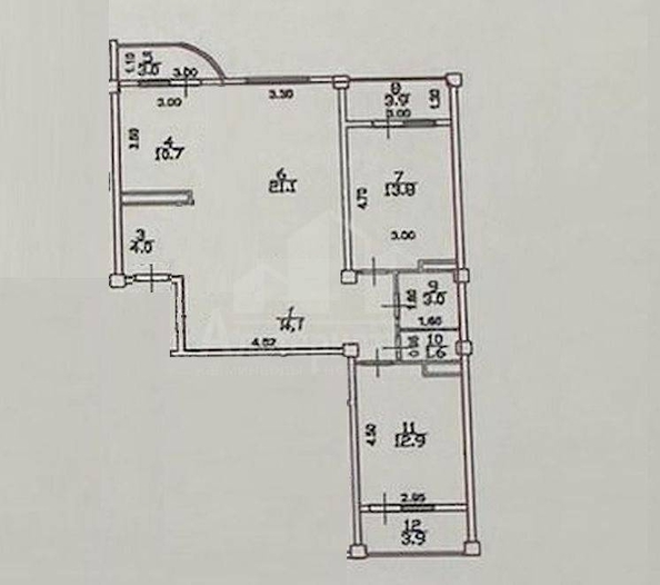 
  Продается 3-комн. квартира, 84.4 м², Ленинградская ул
. Фото 14.