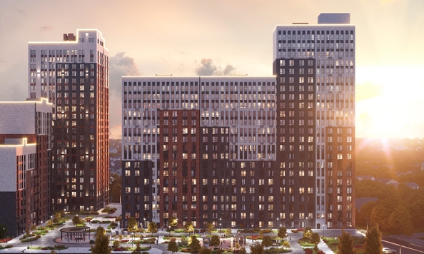 
  Продается 1-комн. квартира, 42.4 м², ЖК Резиденция СОФИ, литер 1 корпус 2
. Фото 1.