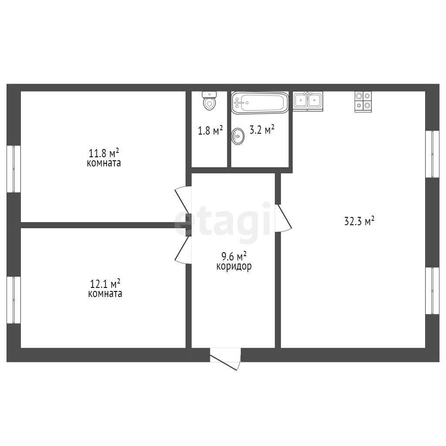 
   Продам коттедж, 75 м², Михайловск

. Фото 16.