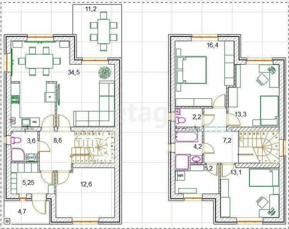 
   Продам дом, 153 м², Ставрополь

. Фото 7.