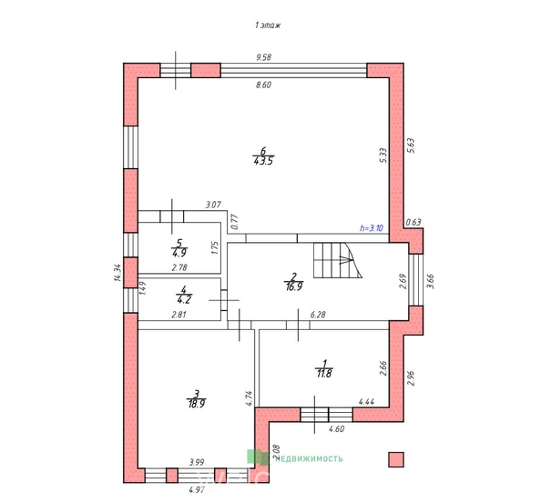 
  Продается дом 220.6 м². Фото 32.