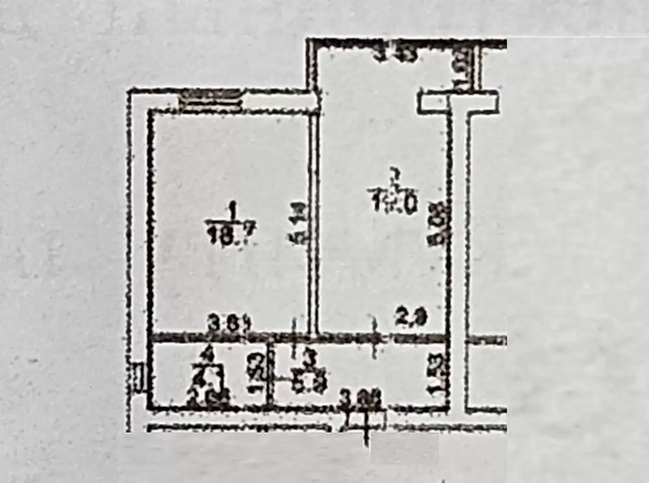 
  Продается 1-комн. квартира 47.8 м². Фото 2.