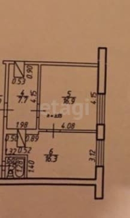 
   Продам 3-комнатную, 42.5 м², Октябрьской Революции пр-кт, 5

. Фото 14.