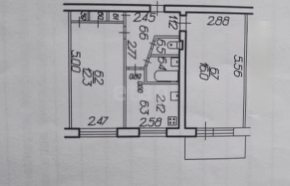 
   Продам 2-комнатную, 42.8 м², Л.Толстого ул, 22

. Фото 8.