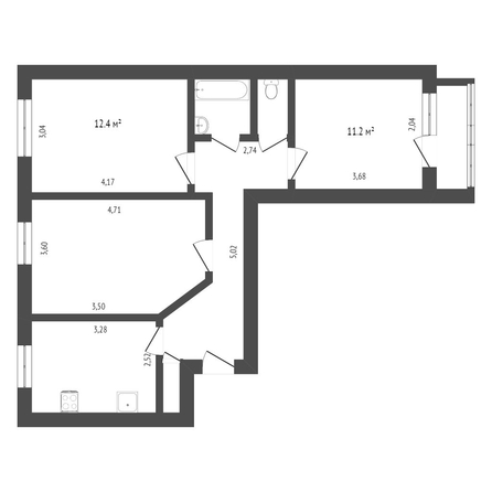 
   Продам 3-комнатную, 68.8 м², Юности пр-кт, 15

. Фото 25.