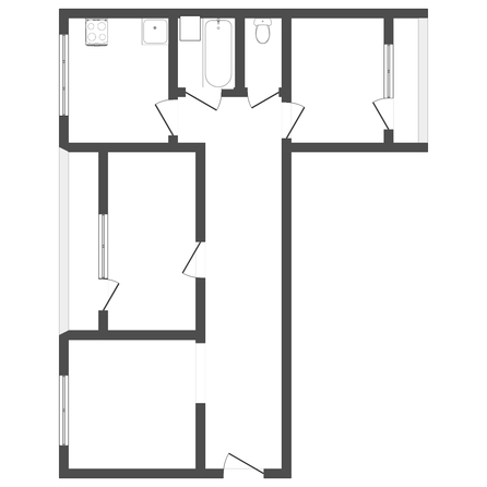 
   Продам 3-комнатную, 64 м², Ворошилова пр-кт, 7/4

. Фото 13.