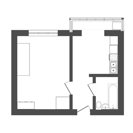 
   Продам 1-комнатную, 38.4 м², 45 Параллель ул, 87

. Фото 10.