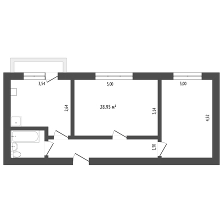 
  Сдам в аренду 2-комнатную квартиру, 63 м², Ставрополь

. Фото 16.