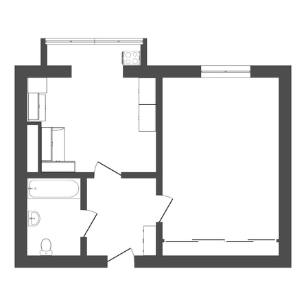 
  Сдам в аренду 1-комнатную квартиру, 38 м², Ставрополь

. Фото 12.