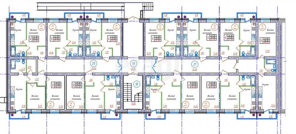 
   Продам 2-комнатную, 41.3 м², Антона Чехова ул, 42

. Фото 11.