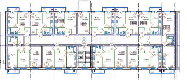 
   Продам 2-комнатную, 41.5 м², Антона Чехова ул, 42

. Фото 11.