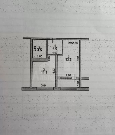 
  Продается 1-комн. квартира 36 м². Фото 2.