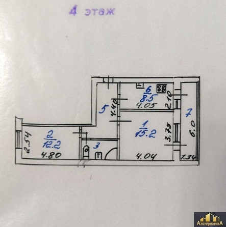 
  Продается 2-комн. квартира, 51 м², Окопная ул
. Фото 16.