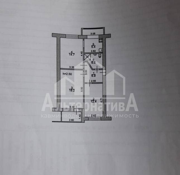 
  Продается 3-комн. квартира, 64.2 м², Андрея Губина ул
. Фото 12.