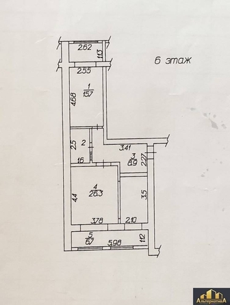 
   Продам 2-комнатную, 61.6 м², Набережная ул

. Фото 12.