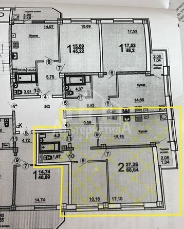 
  Продается 2-комн. квартира, 60.64 м², Шмидта ул
. Фото 31.