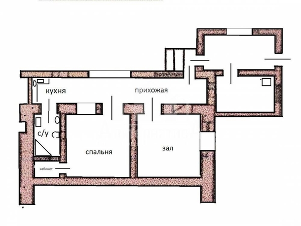 
   Продам 2-комнатную, 68 м², Московская ул

. Фото 17.